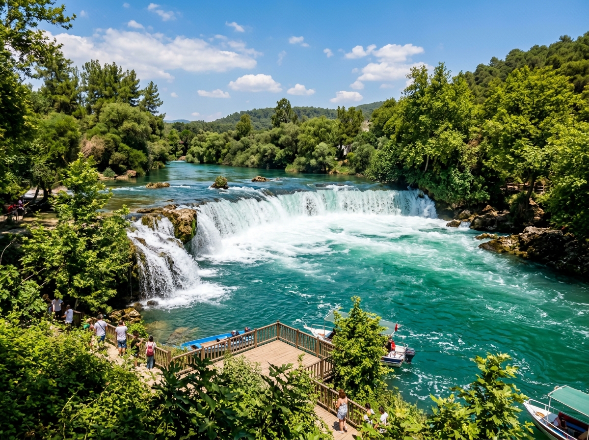 Manavgat Şelalesi Çevre Düzenlemesi ve Manzarası